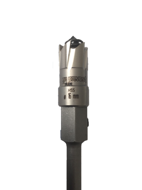 Scie cloche PPS SP pour perçage tubes Alus PPS Ø de perçage = 16 mm Pour tube Ø ext. = 25 à 32 mm
