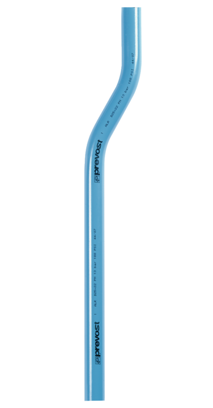 PPS - Tubes de liaison aluminium cintrés Tube Ø ext. = 16 Long. =  480 mm