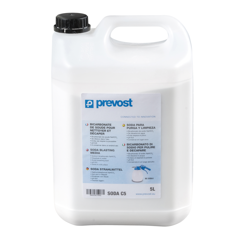 Bidon de bicarbonate de soude Contenance = 5 litres