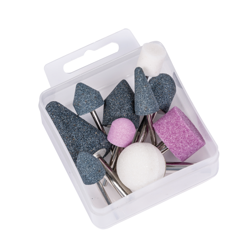 Assortiment de 10 meules Compatibilité = TDG A18000
TDG B18000
TDG M60000
TDG S04000
TDG S22000
TDG S22000R