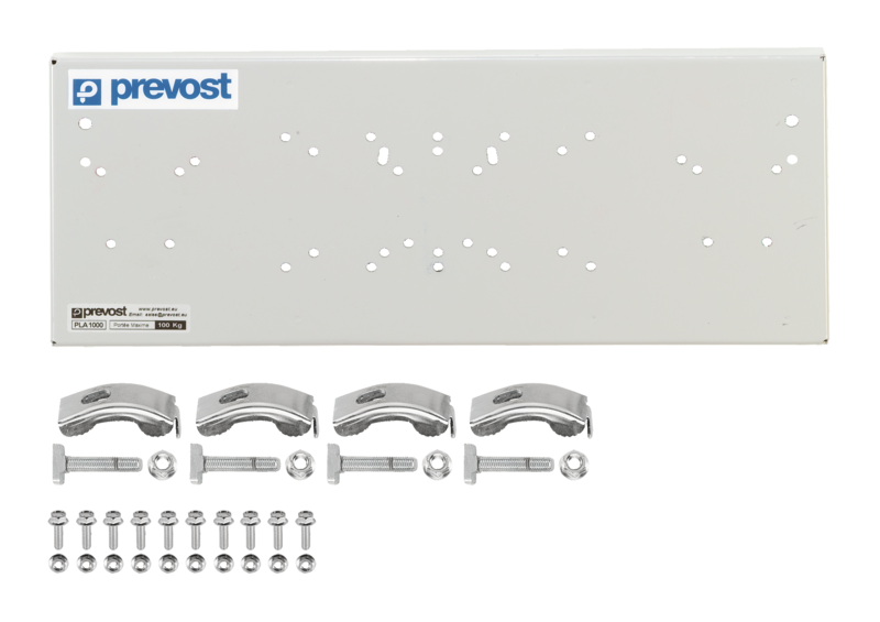 Platine grand modèle pour appliques prevoS1, unités de traitement d'air ALTO, accessoires Composition = - 1 platine PLA 1000N
- 4 crapaudines de fixation
- 1 kit vis et écrous Compatibilité = Platine pour fixation  : 
- Appliques prevoS1
- Accessoires
- U