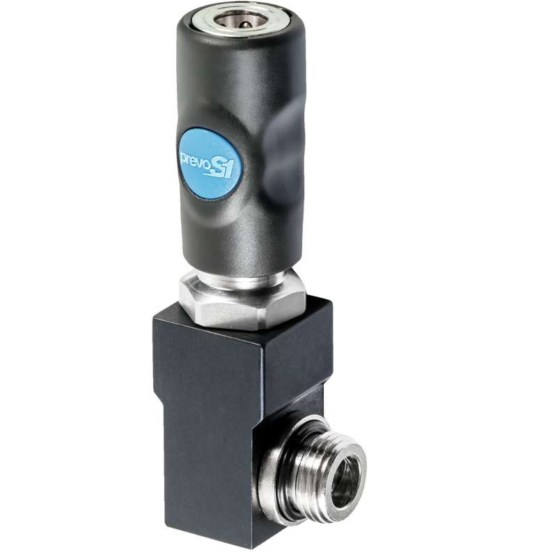 Coupleur ISO 6150 B diamètre de passage 6 mm rotatif fileté mâle cylindrique BSPP= G 1/2