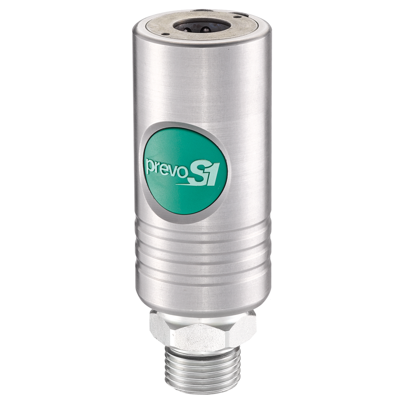 Coupleur Profil Européen ISO 4414 passage 10,4 mm fileté mâle cylindrique avec joint d'étanchéité Filetage mâle BSPP = G 1/2
