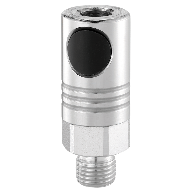 Raccord fileté mâle cylindrique Filetage mâle BSPP = G 1/2 Filetage mâle NPT =
