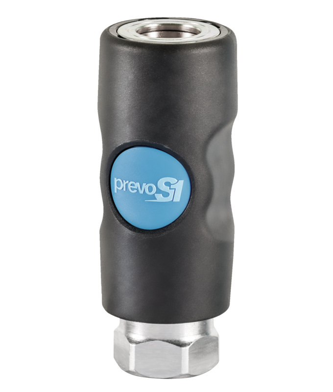Coupleur ISO 6150 B passage 08mm fileté femelle cylindrique Filetage femelle BSPP = G 1/4