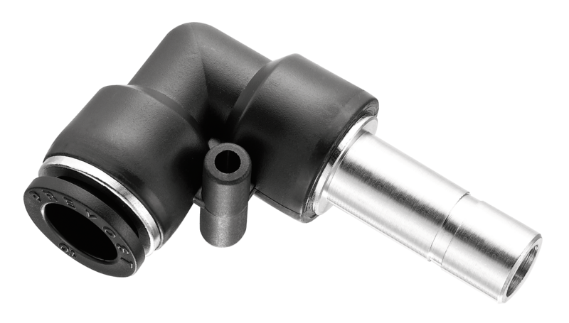 Coude de piquage 90° - RPC PT Pour tube Ø ext. = 4 Raccord Ø int. = 4