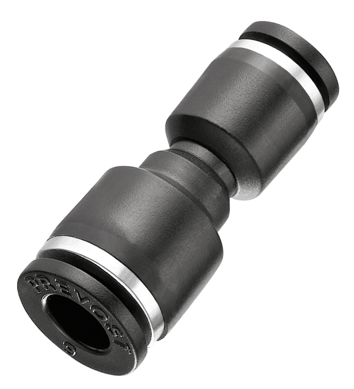 Union droite inégale - RPU IT Pour tube Ø ext. = 10 Pour tube Ø ext. = 8