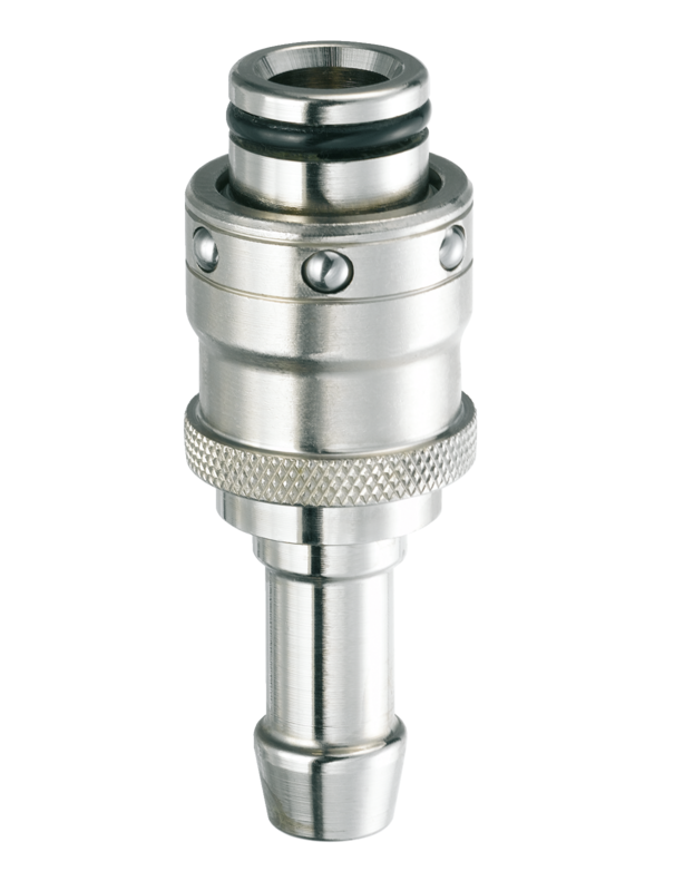 Fiche Coupleur refroidissement moule passage 12 mm droite pour flexible Pour tuyau Ø int. = 16 mm 