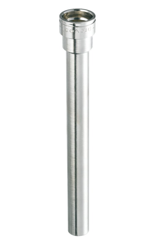 Prise implantation refroidissement  passage 8 mm moule rallonge lisse - Filetage à exécuter R 1/4 ou NPT 1/4 Long. = 150 mm  