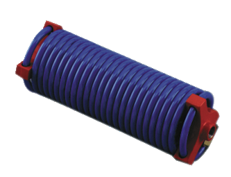 Equilibreurs avec tuyau spiralé Sortie = G 1/4 F Poids = 0,7 à 2