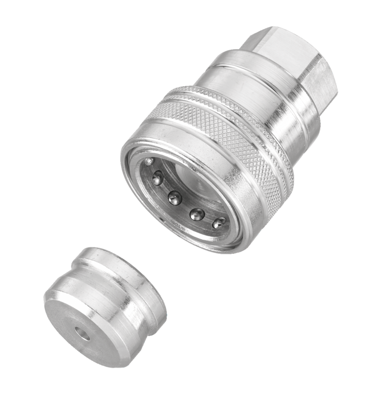 Coupleur valve de freinage ISO 5676 Filetage femelle = M18 x 1,5 Ø nominal = 13 mm 
