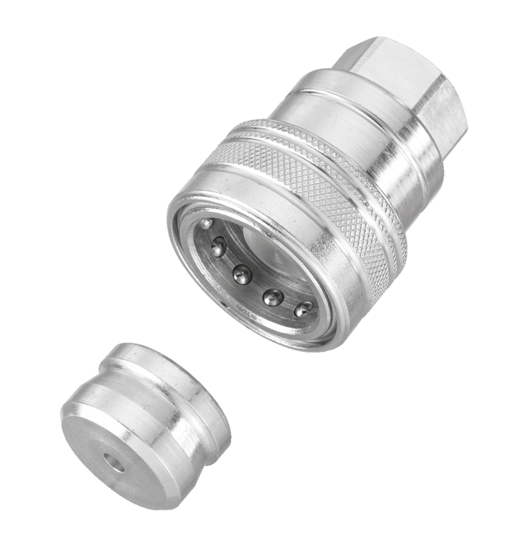 Coupleur valve de freinage ISO 5676 Filetage femelle = M18 x 1,5 Ø nominal = 13 mm