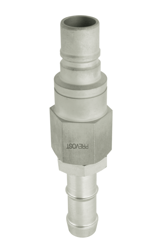 Embout Thermorégulation Eau froide, Eau chaude, eau glycolée, fluides caloporteurs passage libre pour flexibles Ø de passage = 16 mm Pour tuyau Ø int. = 19 mm
