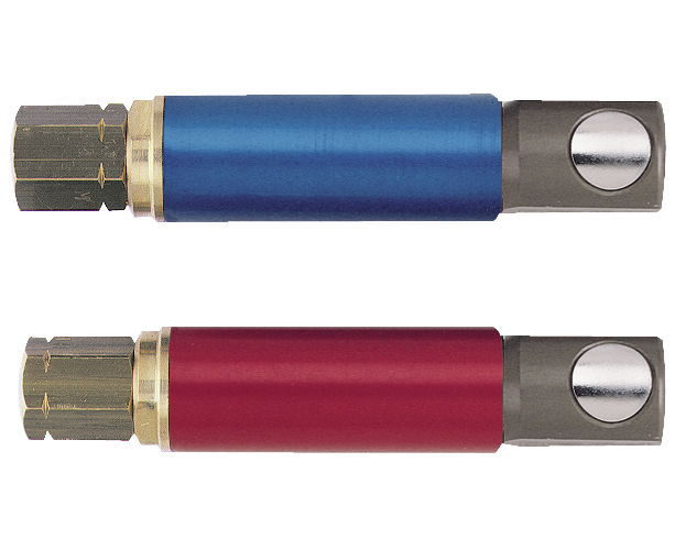 Coupleur anti retour flamme Oxygene et Acétylene soudure ISO 5175 et NF EN 730 Conforme aux profils de connexion ISO 7289 et NF EN 561 pour protection des bouteilles Filetage femelle = G 3/8