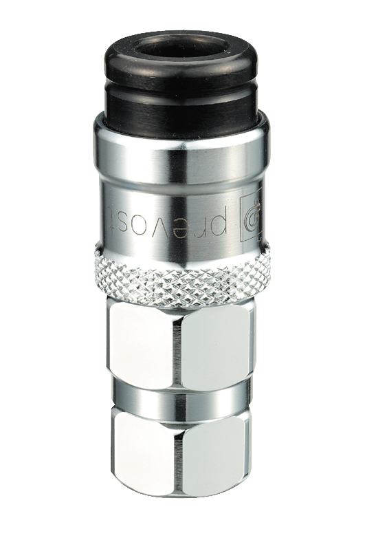 Coupleur rapide NF EN 14594 Air respirable fileté femelle cylindrique Filetage femelle BSPP = G 1/4