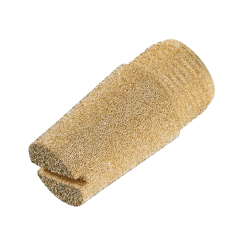 Silencieux d'échappement mâle cylindrique Filetage mâle BSPP = G 1/4
