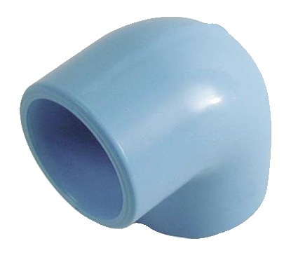 PVR 9CE - Coude égal 90° PVC femelle Pour tube Ø ext. = 20  