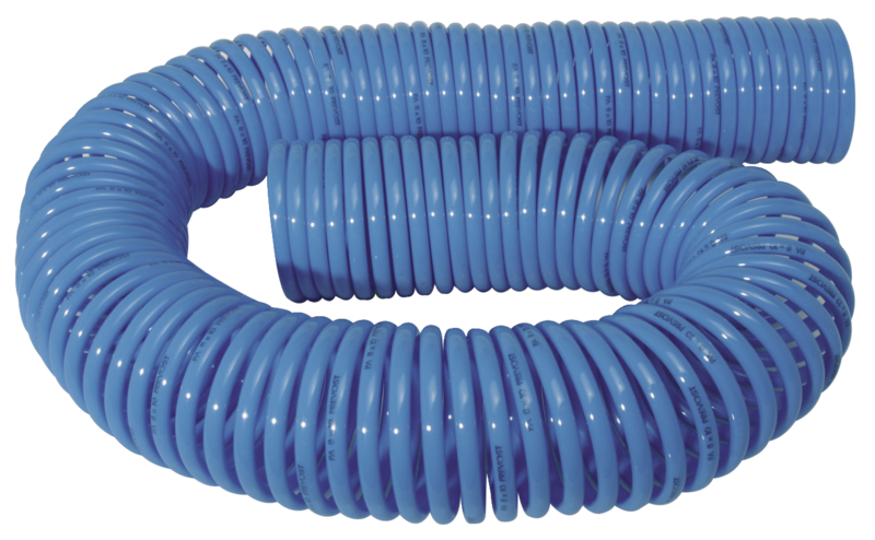 Tuyau spiralé polyamide nu sans raccord Ø int./ext. = 2,7 x 4 Longueur Maxi = 10