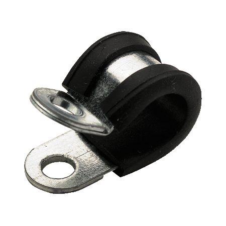 Colliers gainés caoutchouc - Bande de 15 mm Diamètre = 12