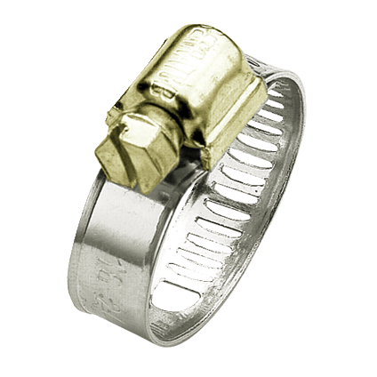 Colliers à vis ajouré - Bande de 9 mm Ø min./max. = 77 - 97