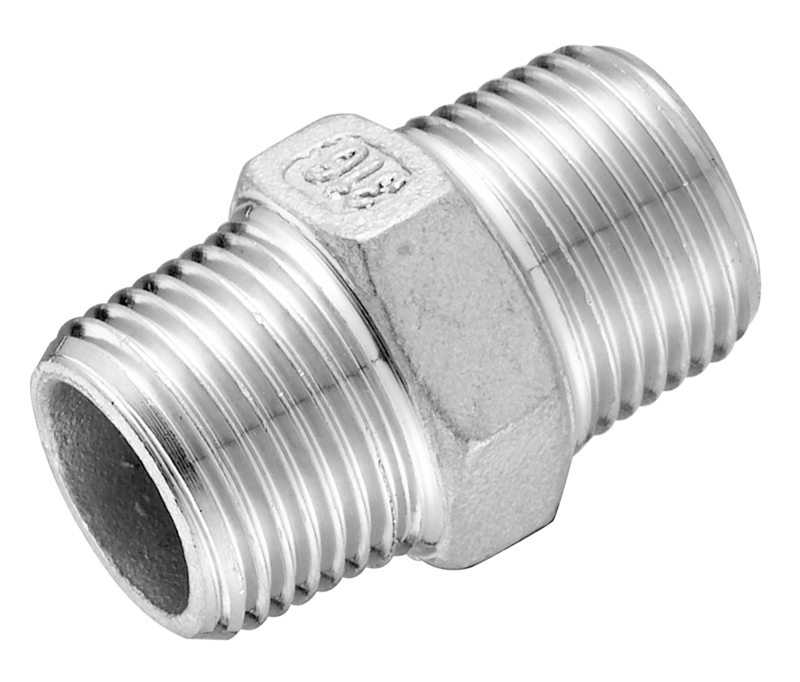 Mamelon égal conique Filetage mâle BSPT = R 1/4 Filetage mâle BSPT = R 1/4