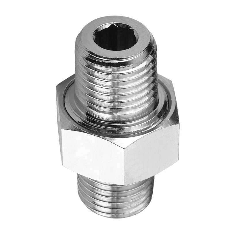 Mamelon double conique tournant (3 pièces) Filetage mâle G 1 Filetage mâle G 1