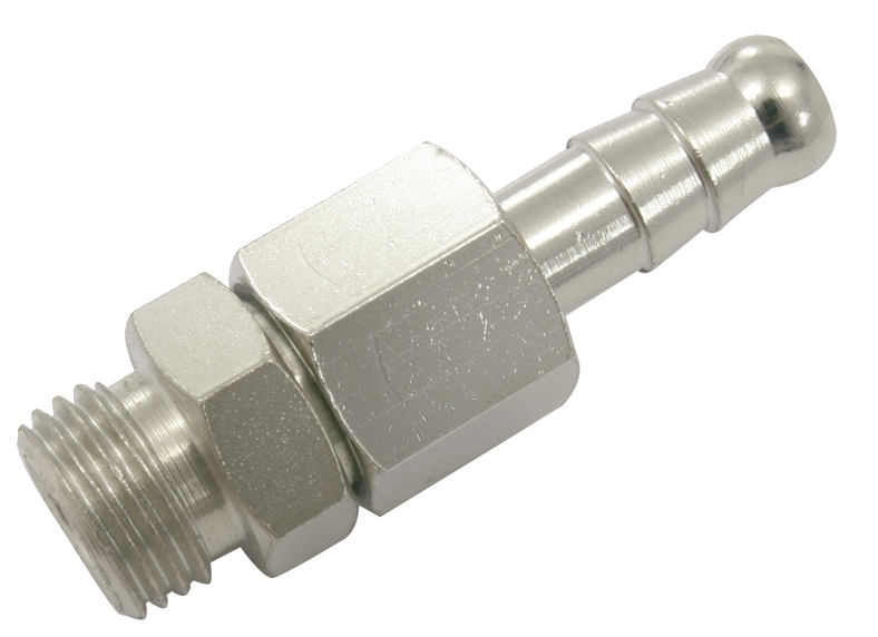 Jonction filetage orientable mâle Filetage mâle BSPP = G 1/4 Pour tuyau Ø int. = 10
