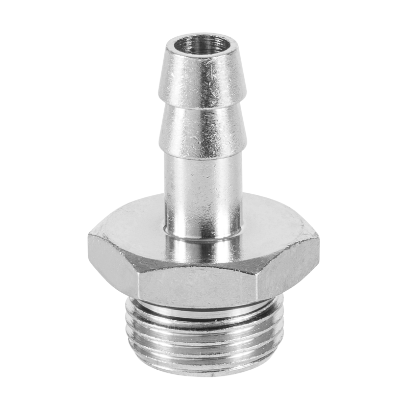 Jonction filetage cylindrique mâle avec joint Filetage mâle BSPP = G 1/8 Pour tuyau Ø int. = 6
