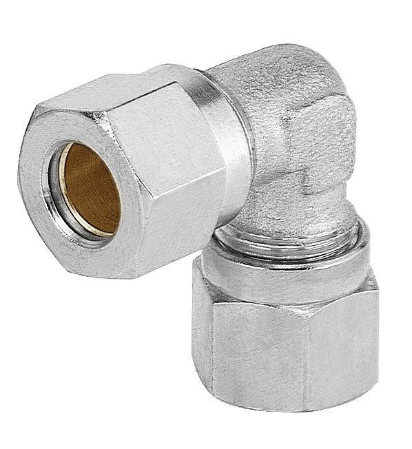 Coude égal - RO6 Pour tube Ø ext. = 10