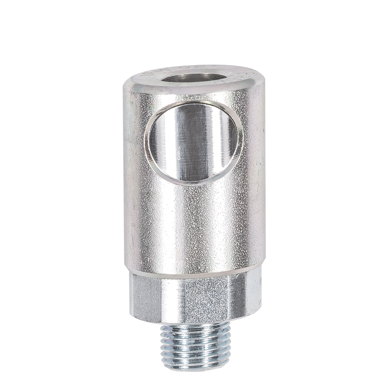 Raccord fileté mâle cylindrique Filetage mâle BSPP = G 1/2 Filetage mâle NPT =