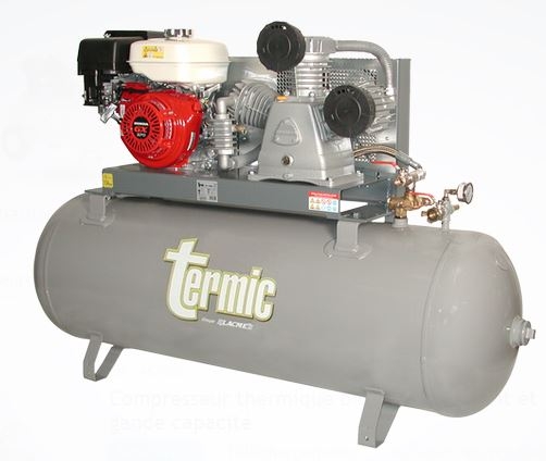 Compresseur de chantier Thermique TERMIC 39 m3/h 300 litres