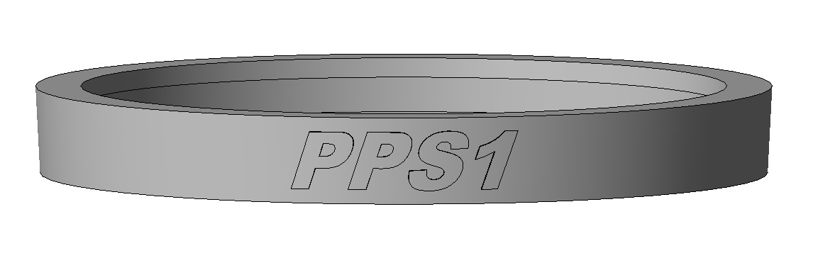 PPS1 GBA80- Kit 10 bagues grises pour Raccords Alu Réseau Air PPS1 UNS diamètre 80 mm