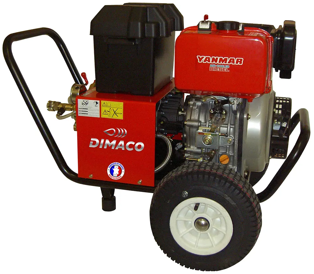 Nettoyeur haute pression DIMACO thermique Diesel 900 l/min 200 bars