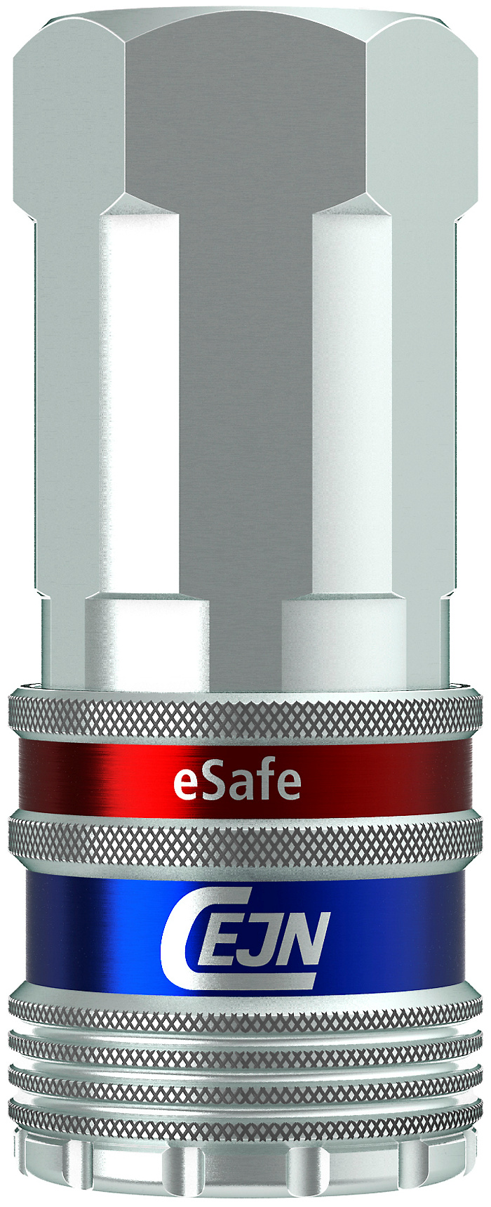 Coupleur CEJN ESAFE ISO 6150 B diamètre de passage 6 mm fileté femelle cylindrique Filetage femelle BSPP = G 1/2  