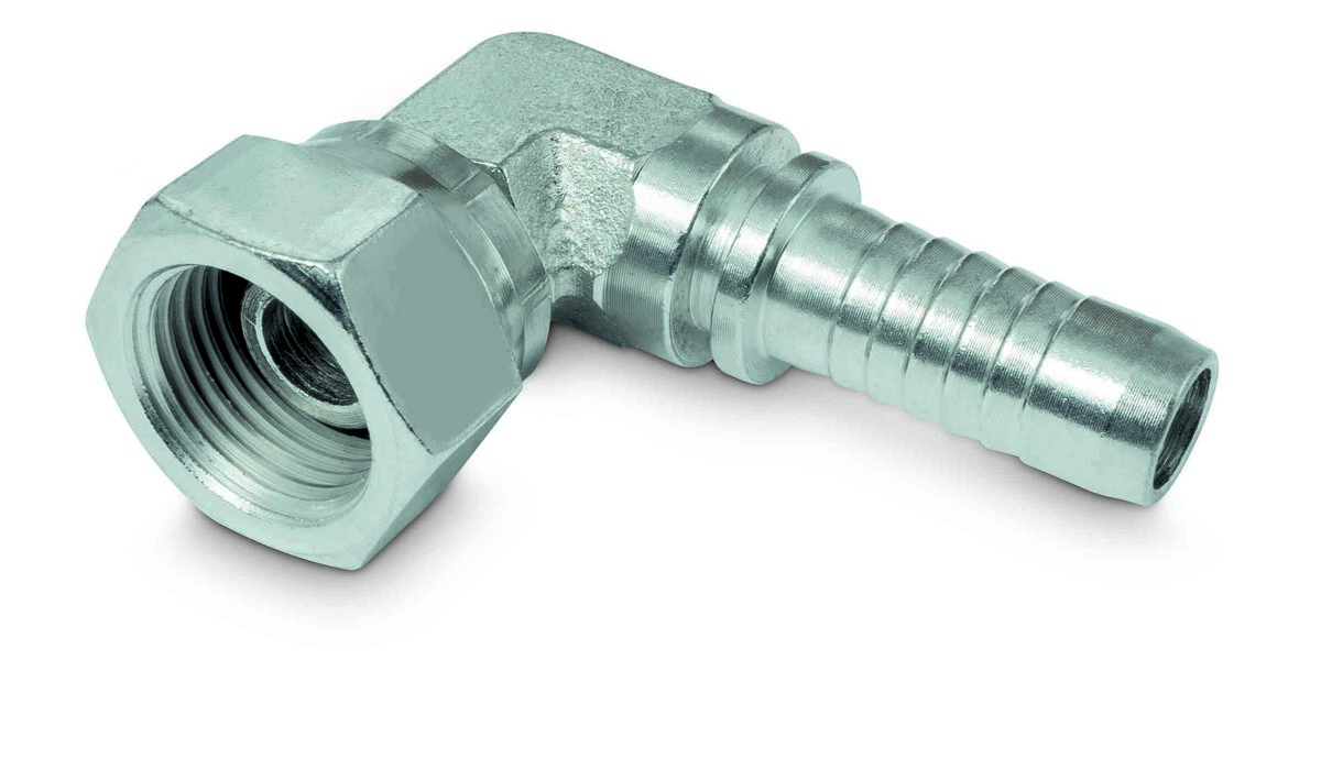 EMBOUT À SERTIR DKR 90° DN10 G3/8"-19