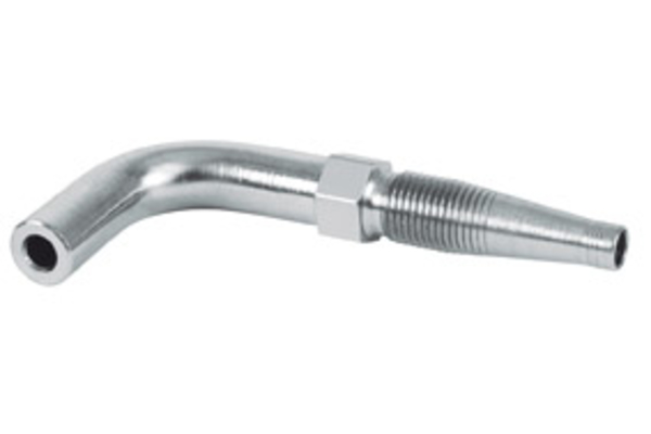 Raccord à Visser pour Tuyau TECALAN Graissage/Hydraulique dn 04 embout de 6 mm 90°