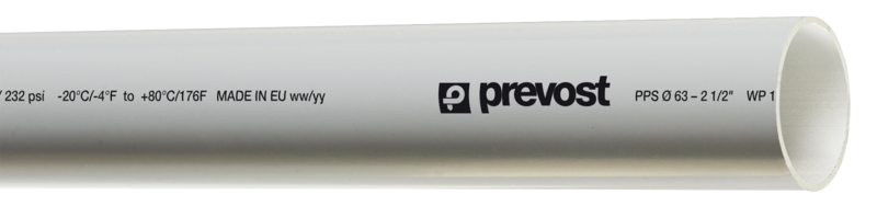 PPS - Tubes aluminium gris pour application vide Tube Ø ext. = 100 Long. = 5,5 ml