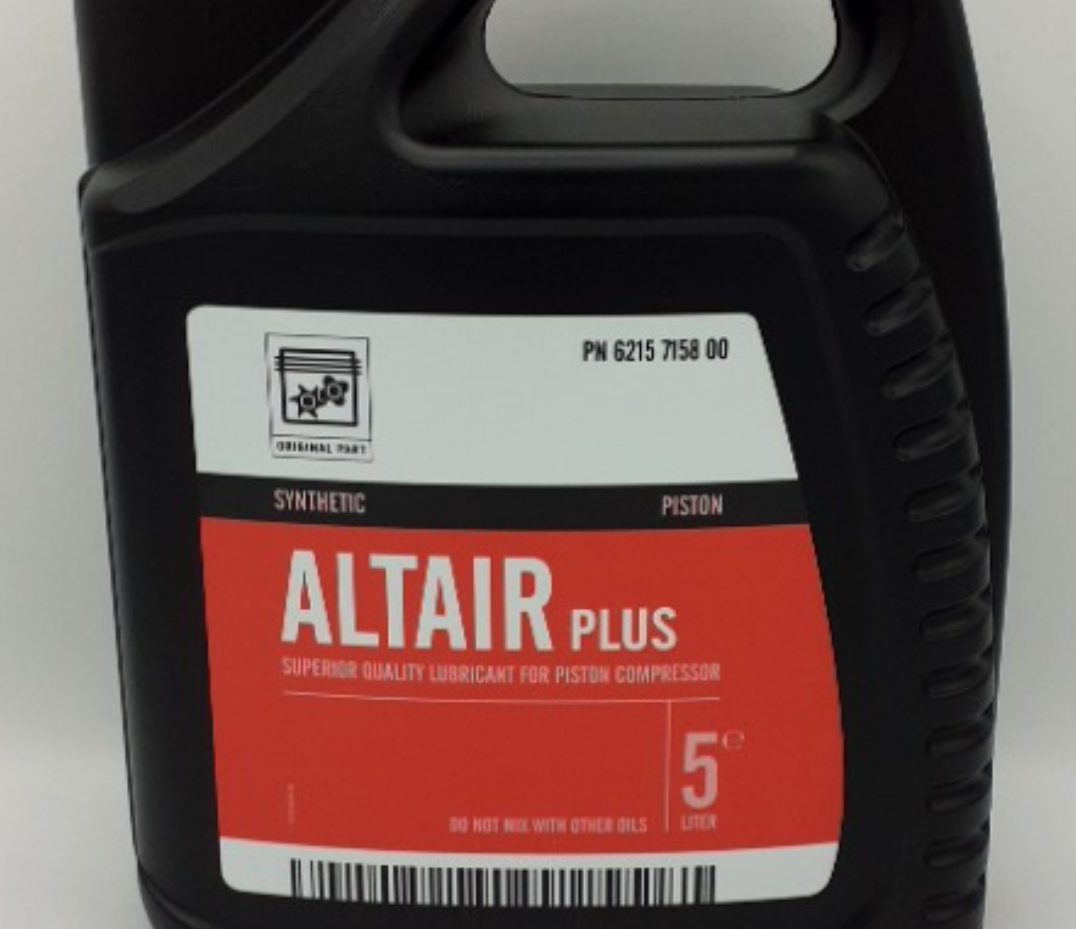 Huile compresseur à piston ABAC ALTAIR PLUS 5 litres