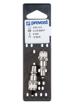 About Profil ARO 210 passage 6 mm ISO 4414 fileté mâle conique Filetage mâle BSPT = R 1/4 Par 2 pièces