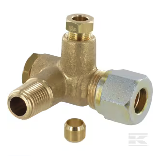 Clapet anti-retour 1/4" - 3/8" pour compresseur d'air