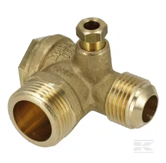 Clapet anti-retour 3/4" - 1/2" pour compresseur d'air