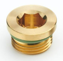 Bouchons filet&eacute;s pour prises murales  AIRNET 1/2" par 2 pi&egrave;ces