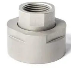 Kit pour Tube Aluminium AIRNET taraudé femelle aluminium 50-2" montage sur union ref 2811500280