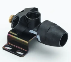 Prise murale pour Tube Aluminium AIRNET, 3 sorties taraudées 25-1/2"