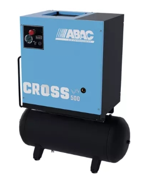 Compresseur à vis Insonorisé ABAC 100 litres 30 m3/h type CROSS 500 10 100