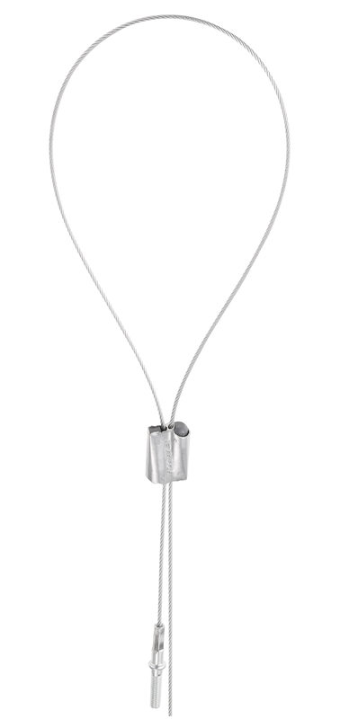 Cable de suspension pour collier PPS1 CI Long. = 2 Filetage métrique = M8