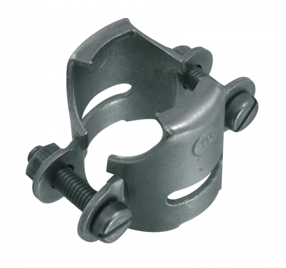 HXJDAM Lot De 12 Colliers De Serrage En U 40 Mm Acier Inoxydable 304 - Fixation Tuyaux Gaz, Eau Et Câbles Robuste