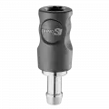 Coupleur ISO 6150 C passage de 08 mm  pour flexible Pour tuyau Ø int. = 10 mm 