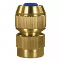 Coupleur Universel compatible GARDENA pour tuyau 16-19 mm Laiton